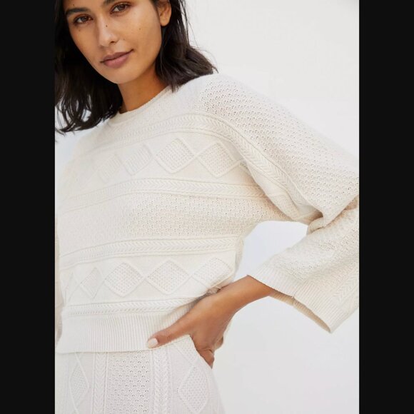 Anthropologie Current Air Layered Hayden Sweater Dress Size Small S - Picture 1 of 7
